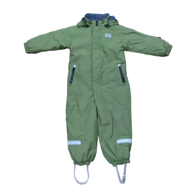 Factory Directly Supply Children Junior Outdoor Team Decent Winter Fashion Hooded Ski Wear Snowsuit Ski Suit