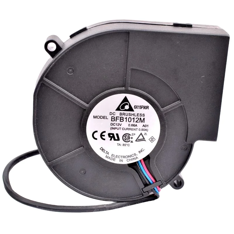 BFB1012M 12V DC 0.60A 9.6W 25.43CFM 2600RPM Switch turbo blower axial cooling fan