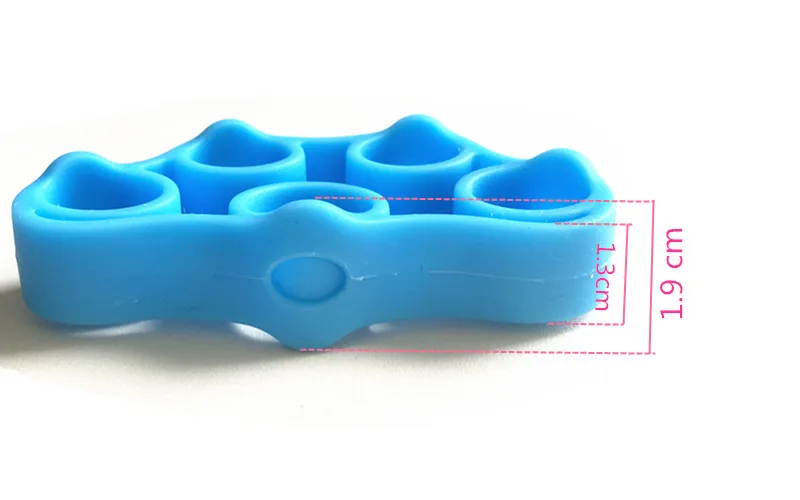 Hot selling Gripper Strength Trainer Resistance Band Stretcher Silicone Finger Hand Grip