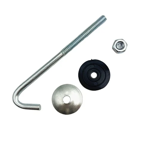 Carbon Steel J bolts Hook Roofing Bolt For Constructions