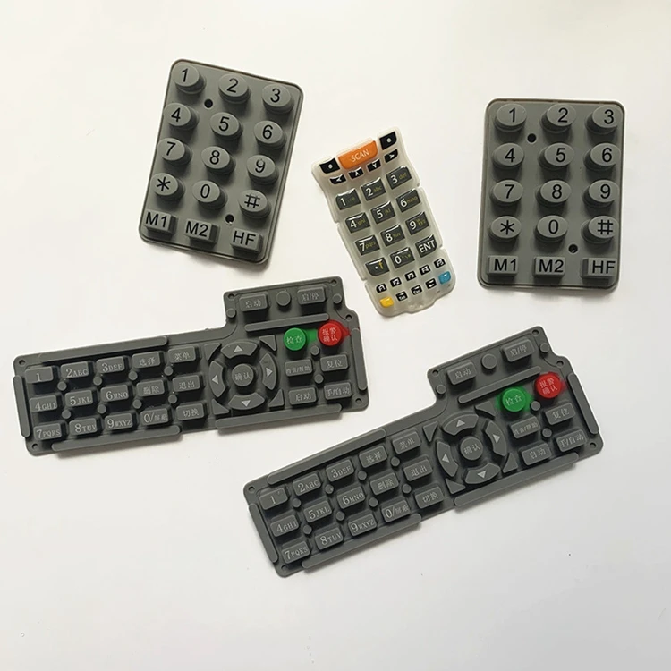 Cheap Silicone Keypad Button Rubber Backlit Silicone Switch Button silicon rubber keypad