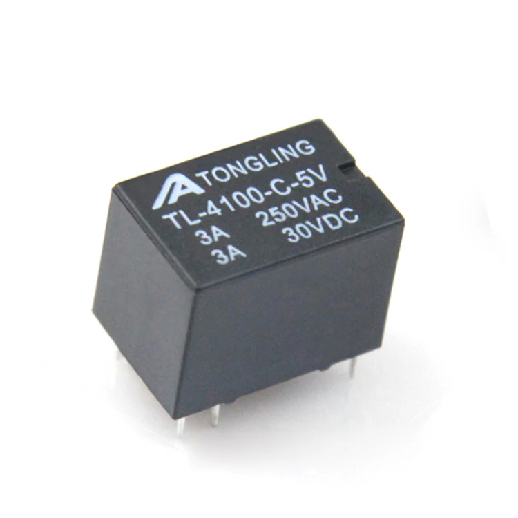 TL-4100-C-5V 3A 250VAC 6Pins Signal Relay