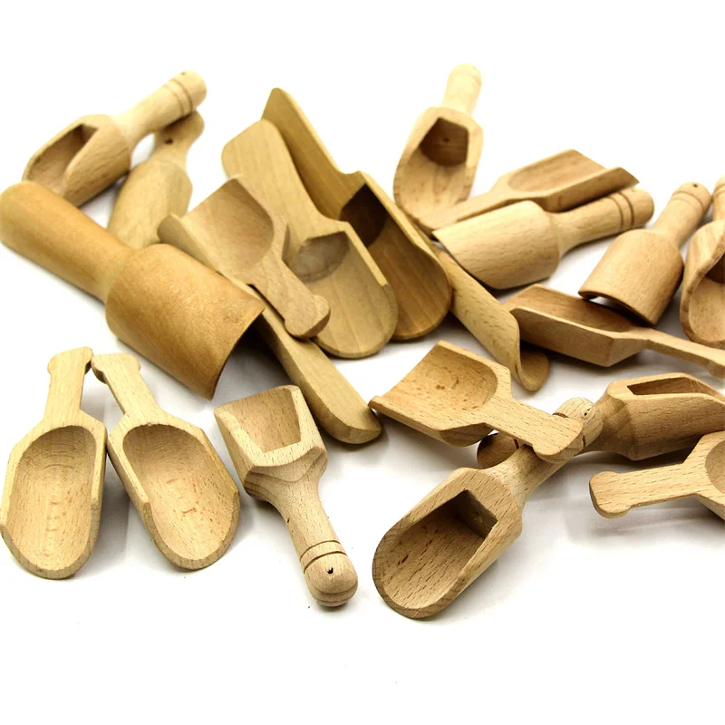 OEM Aluminum Alloy CNC Machining Solid Wood Bath Salt Wooden Spoons for Sale Metal Experienced CNC Machining Supplier