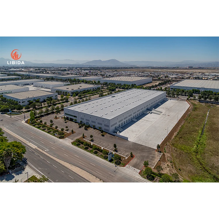 Light Weight Prefabricated Steel Structure Warehouse Workshop Building Factory Steel Shed Industrial Building Metal Shed