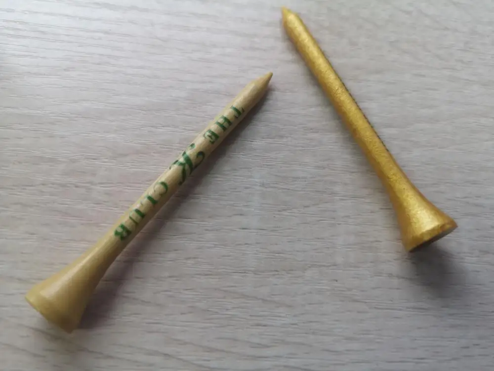 Сделанные на заказ цветные уникальные бамбуковые деревянные пластиковые гольфы