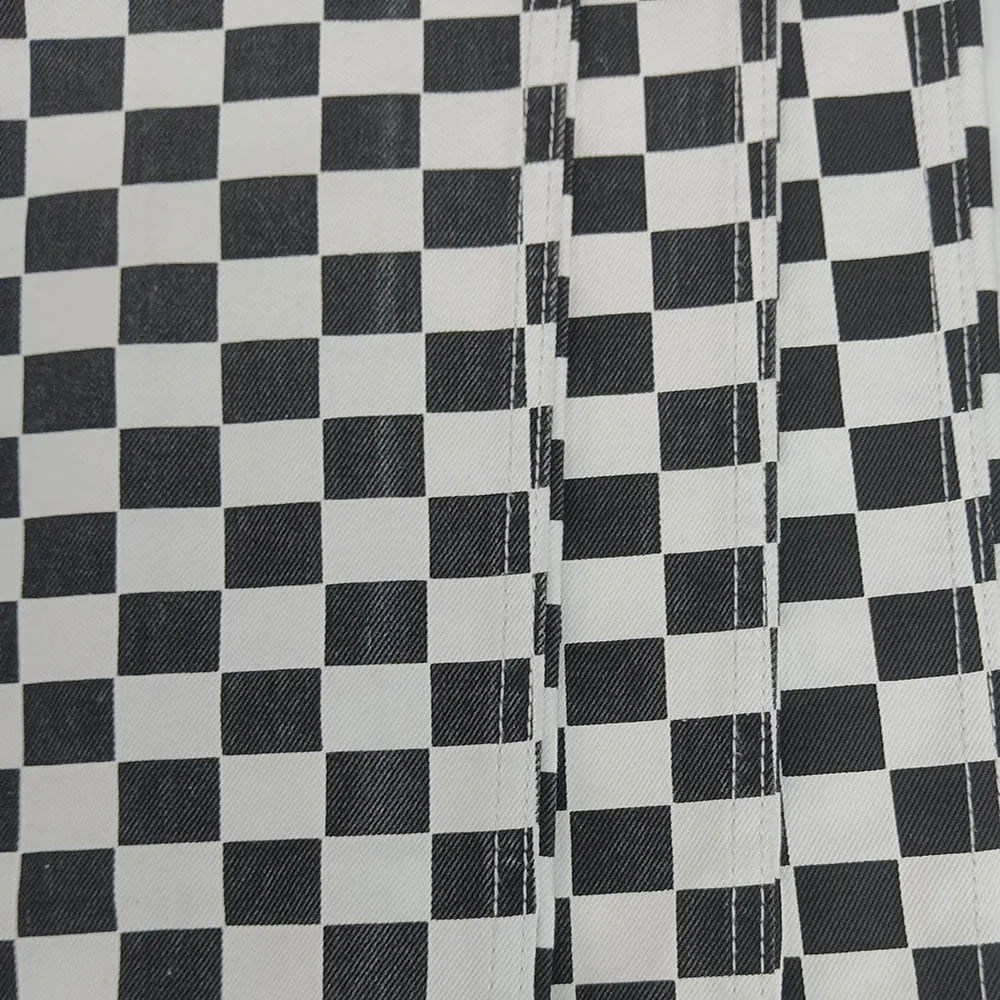 hot sale 10.6OZ Printing designed twill fabric100% cotton denim fabric for jeans