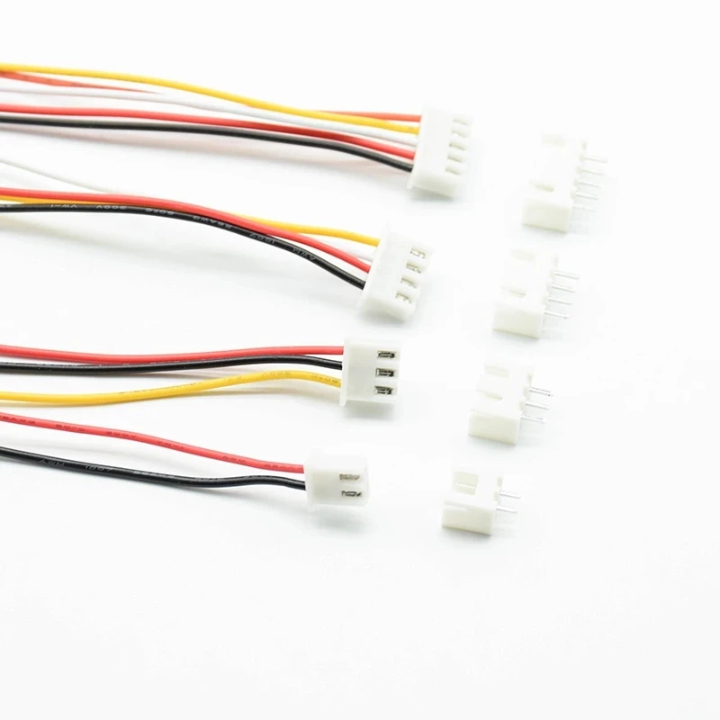 custom cable assembly high quality JST XH 2.54MM 2/3/4/6/8 Pin Connector wire harness cable low MOQ Wholesale Market