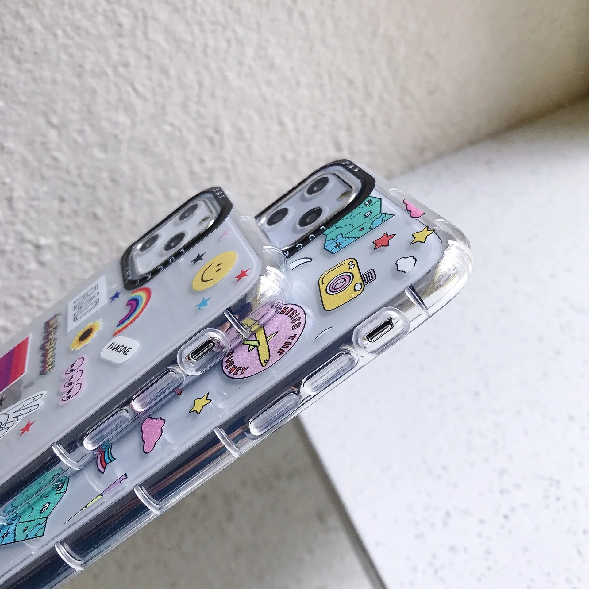 Leadingplus ударопрочный Модный чехол для Iphone 11 12 Pro Max с рисунком из мультфильма, задняя крышка с защитной