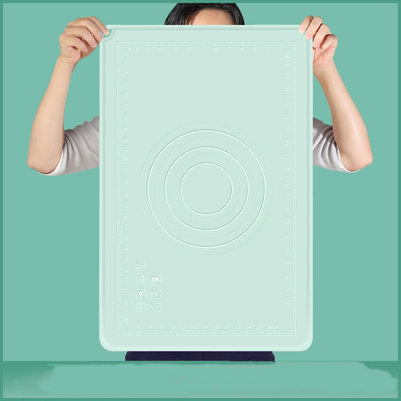 Silicone dough rolling mat Factory outlet store Silicone Baking Mat heat resistant silicone kneading mat with edge