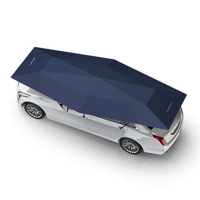 Summer sun shade car umbrella cover se-mi automatic outdoor car protection car umbrella