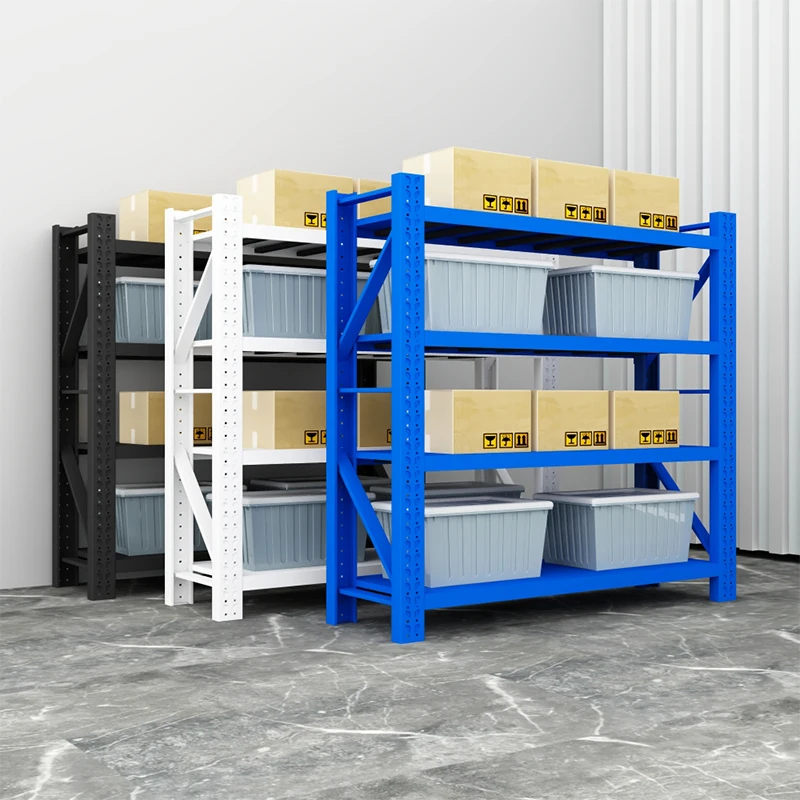 Competitive Price Iron Storage Shelves Meat Display Supermarket Rack