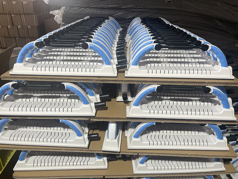 2025 New Adjustable Radius Longboard Hand Sanding Pad Vacuumable Hook Loop Backing Sanding File Block Hand Grinding Board