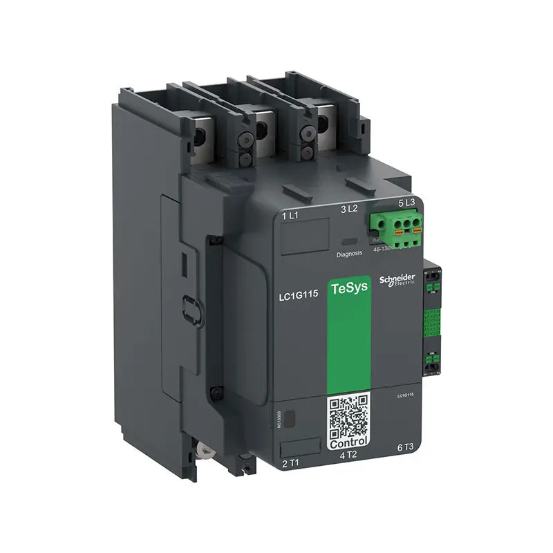Three pole AC contactor TeSys Giga series LC1G205KUEC 205A 3P AC/DC100-250V 50/60Hz contactor
