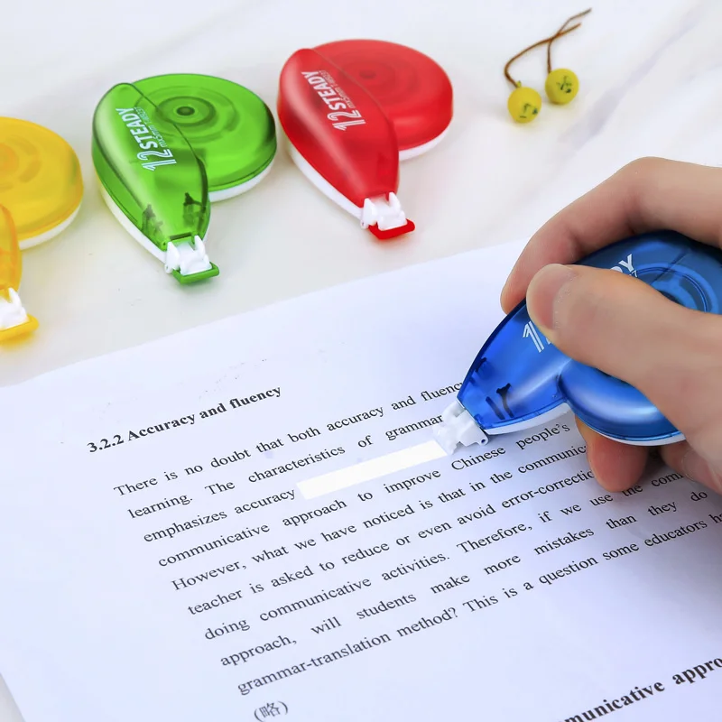 Бесплатный образец 25 лет профессиональная заводская настройка офисной боковой аппликатор коррекционная лента