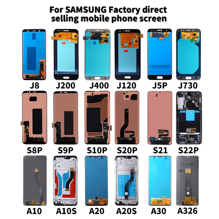 Phone Lcd Factory Manufacturers Wholesale 100% Well Tested Original Quality Screen Replacement Lcd Panel For Samsung S21