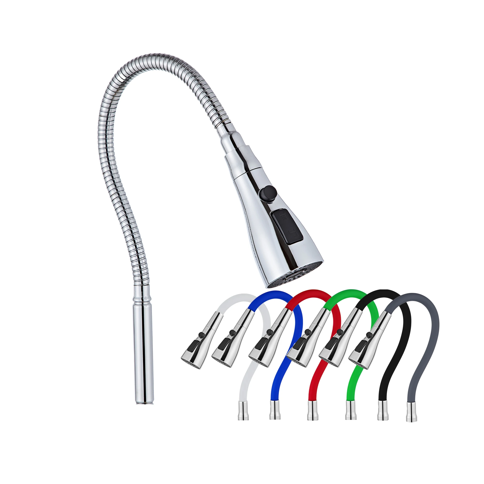 Stainless steel material 360 degree rotating household kitchen water outlet extension device Flexible Hose Kitchen Faucet