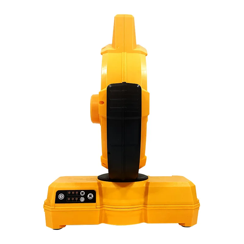20V Cordless AC/DC Dual Use Big Wind Portable Power Fan with 3 Level Adjust 1 2 4 Hour Timer 180° Head Spin Durable Power Fan