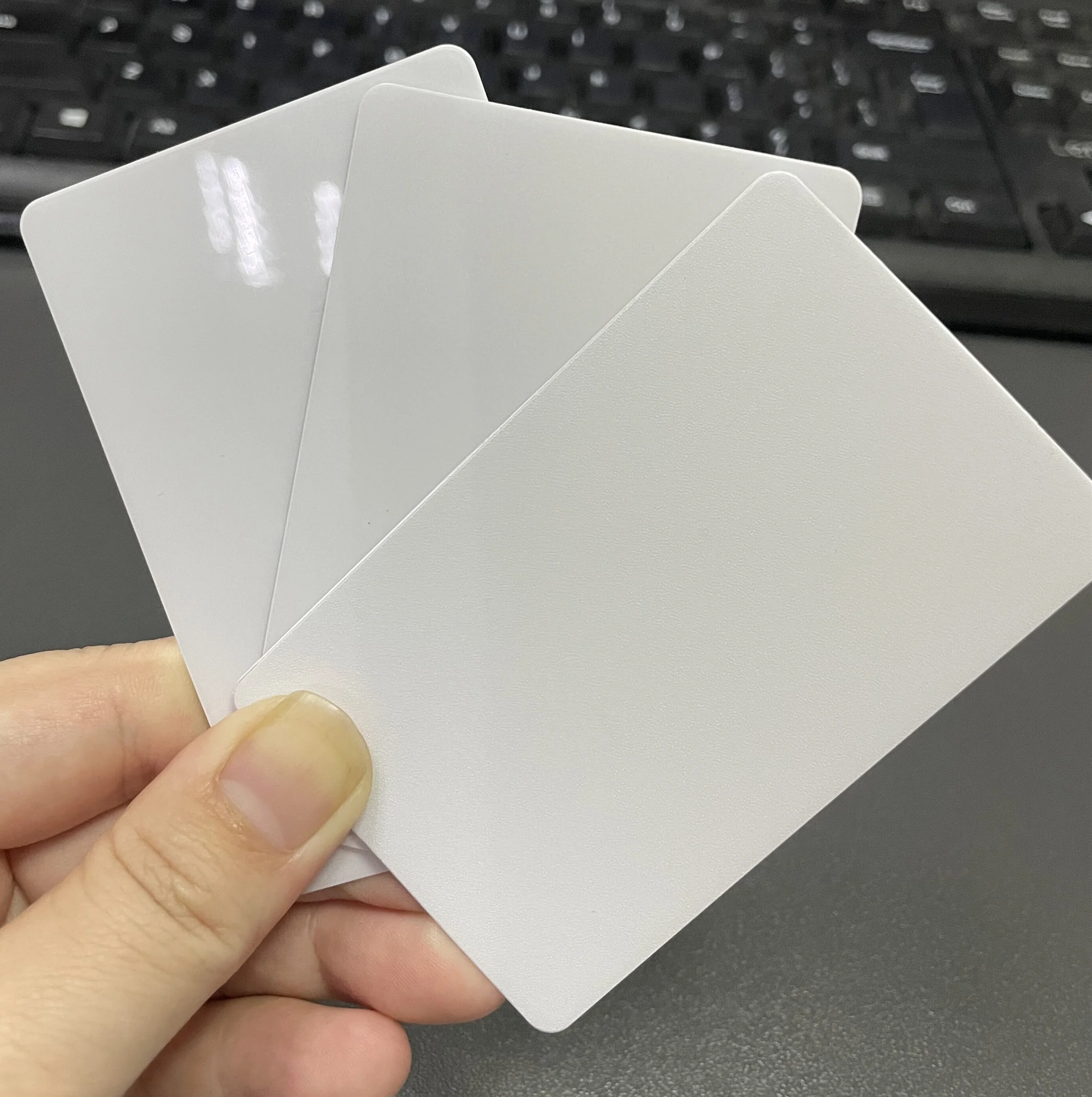 Factory Wholesale 100% Pure Polycarbonate Card Printable PC License Card