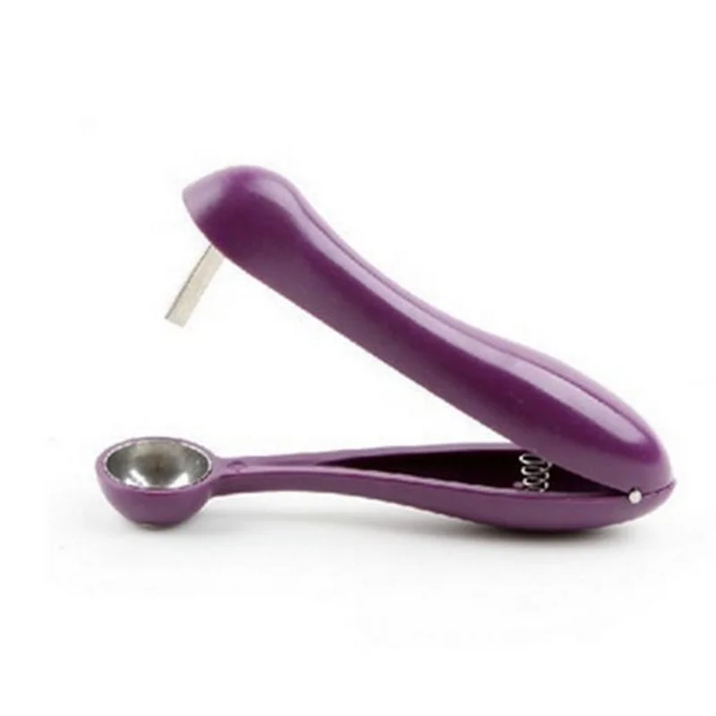 Cherry Corer Remover Fruit Seeder Fruit Separator Grips Cherry and Olive Pitter Hand Held Tool
