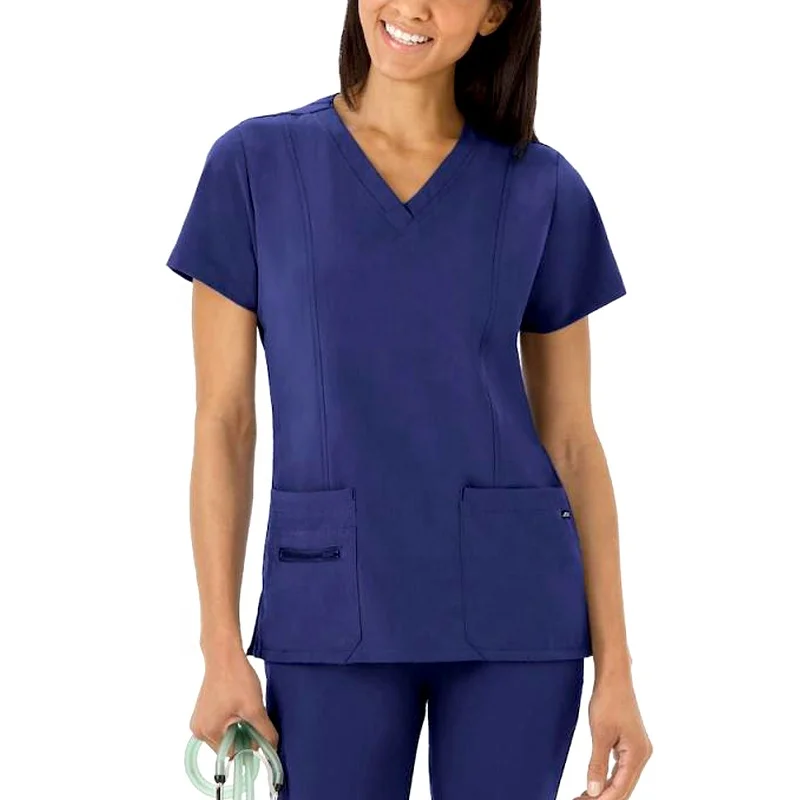 High Quality Fashion Scrubs Wholesale Woman Scrub Nurse Uniforms Set 2 Pieces