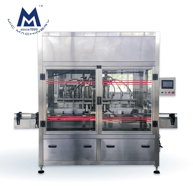 Fully automatic thick viscous car and capping lubricant motor bottle lube engine oil fill machine