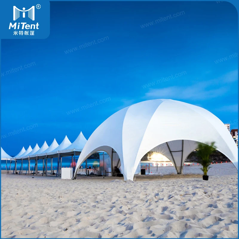 Events Outdoor White Party Tent Aluminum Frame Commerical Tent Outdoor Heavy Duty Portable Tent Outdoor Marquee for Sale