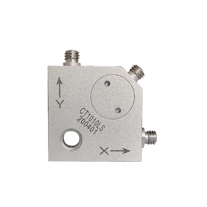 
Chengtest CT1010LS 100mv/g IEPE ICP 3 Axis Piezo Accelerometer With 3 Output Ports 