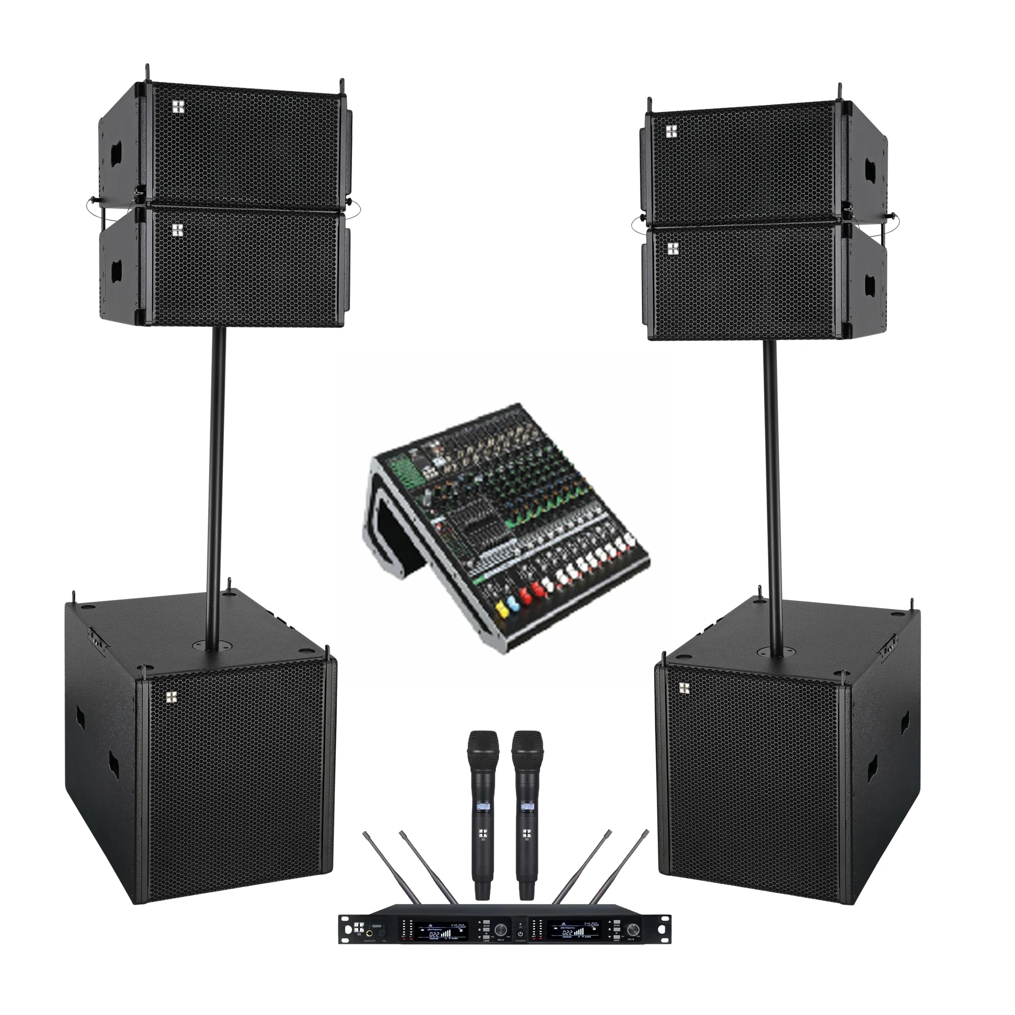 SPL-10DY active line array speaker system sound system for stage performer outdoor stage sound system