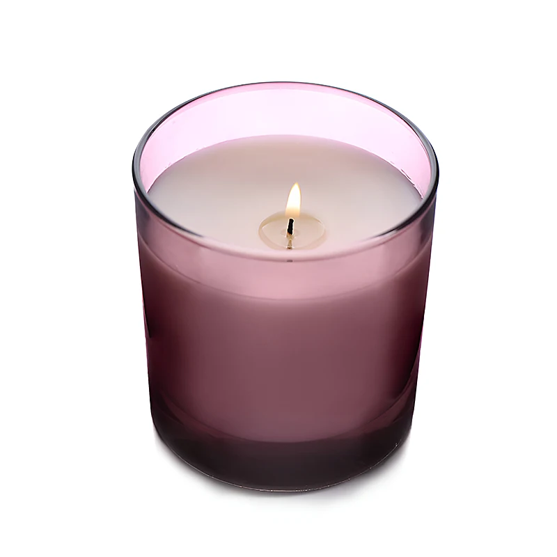 Luxury Amber Frosted Matte Black Glass Candle Jars Container With Metal Gold Silver Lid Bamboo Wood Cork Lid 7oz 8oz 10oz 16oz