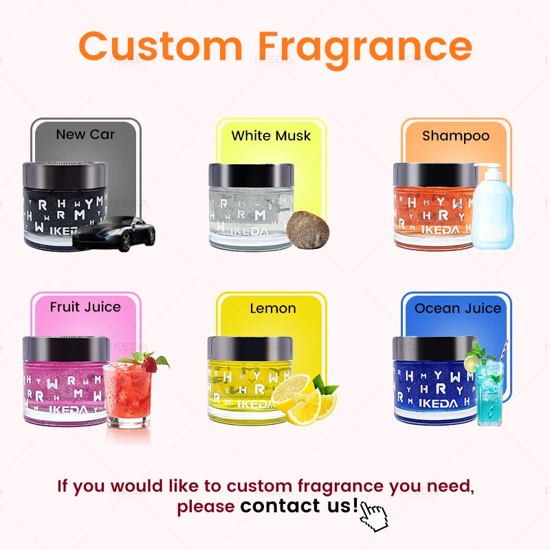 Malaysia Original Factory bottle flavor auto gel Velvet Musk Genuine Japan Perfume Car Air Freshener