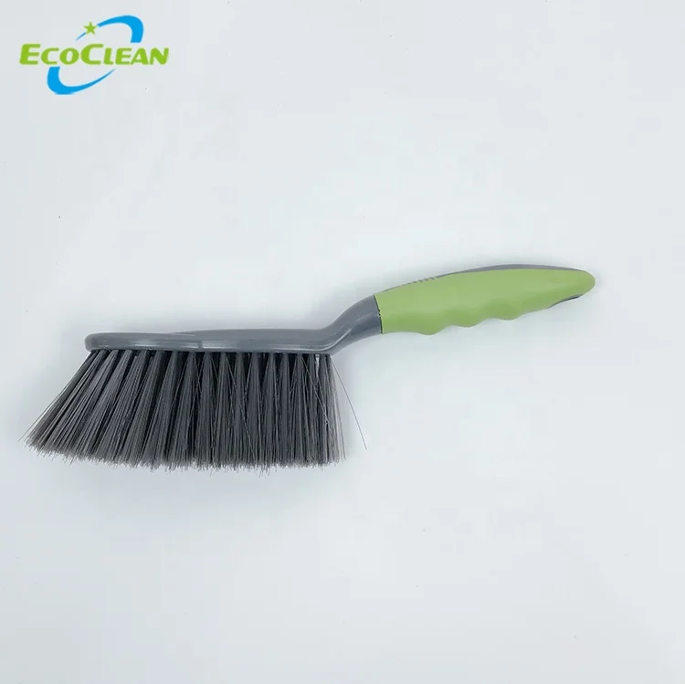 EcoClean  Short Handle Plastic Dustpan and brush set,   Dustpan with brush,  PP block and PET bristle dustpan and brush set
