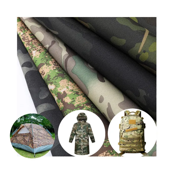2022 Hot Selling Good Quality Water Repellent Nylon 6.6 Cordura PVC 1000D Nylon Oxford Fabric For Outdoor
