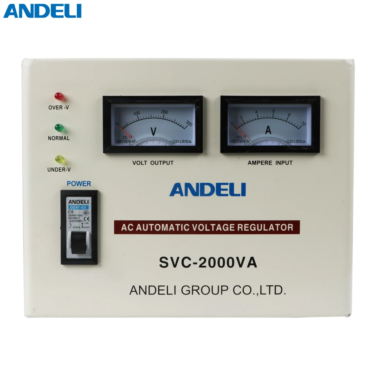  ANDELI group SVC-2000VA стабилизатор напряжения 220