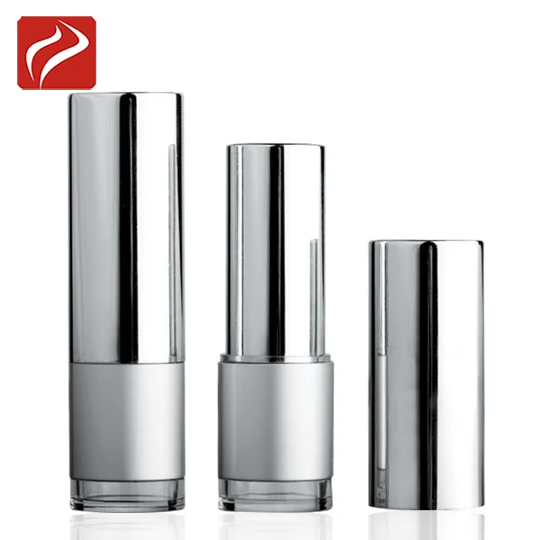 Custom aluminum lipstick tube plastic packaging tube lipstick cases