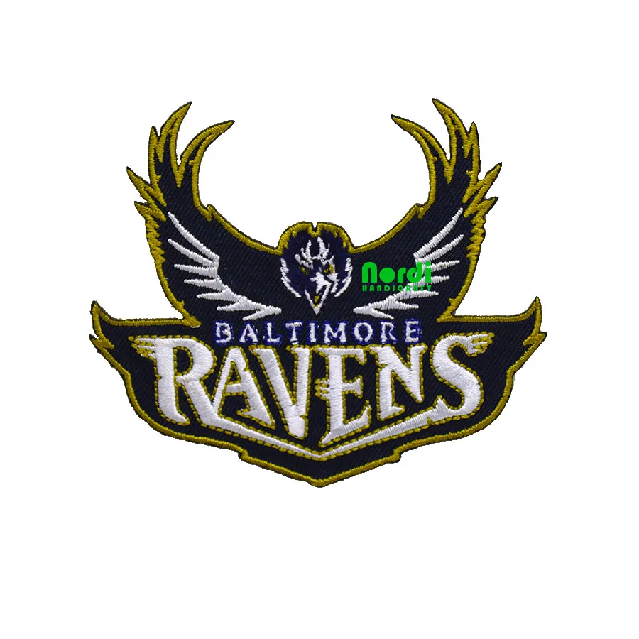 Fancy design embroidery patch, custom sew-on patch,iron-on patch with your own logo