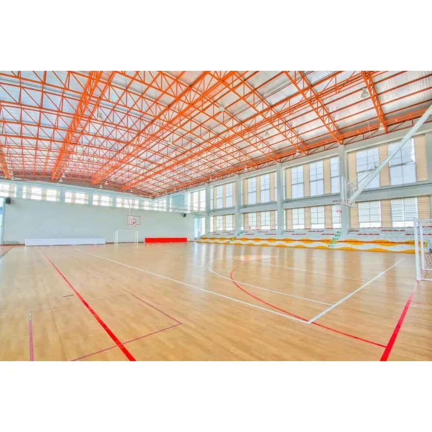 Steel Frame Building Prefabricated Gymnasiums Indoor Basketball Court Steel Structure Sports Hall