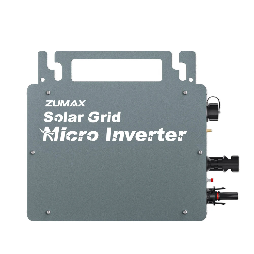 Zumax on grid Solar Micro Inverter 600W 800W For Plug And Play Solar Home Balcony Solar Micro Inverter With WiFi
