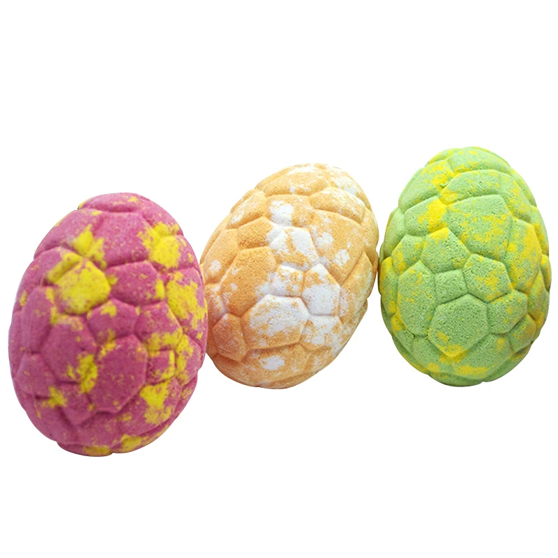 
wholesale bulk organic vegan children fun dinosaur egg bath bombs set bubble bath bomb dinosaur kids toys 