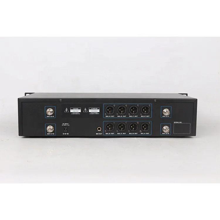U-M8000 Wireless Microphone 8 Channel Conference Mic Meeting Room Desktop Mic