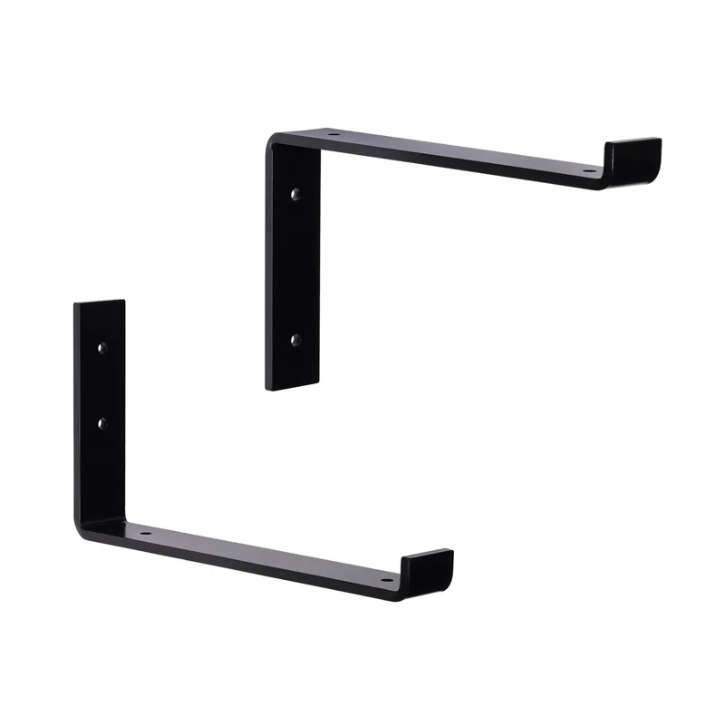 Nodic Decoration Angle Wall Support Gold Metal Stainless Steel Shelf Brackets Floating Shelf