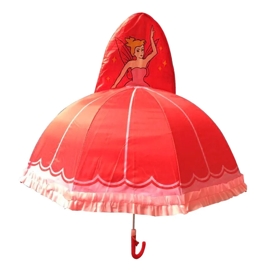 Children Gift Personalizado Paraguas Barato Al Por Mayor Paraguas Infantil 3D Animals Print Child Kids Cartoon Animal Umbrella