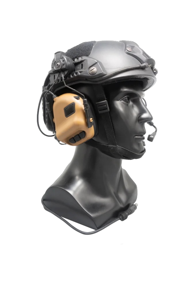 Best Price EARMOR M32H Hearing Protection Tactical Headset With Adapter for ARC Rails And Speaker Compatible U174 Jacket