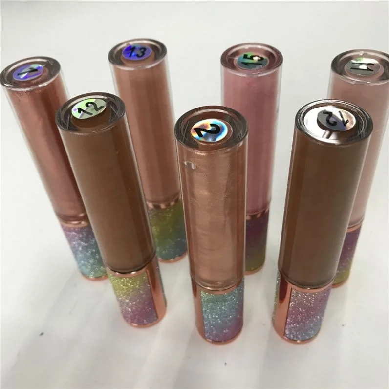 
New Product Matte Pink Empty Lip Gloss Private Label Squeeze Tube 