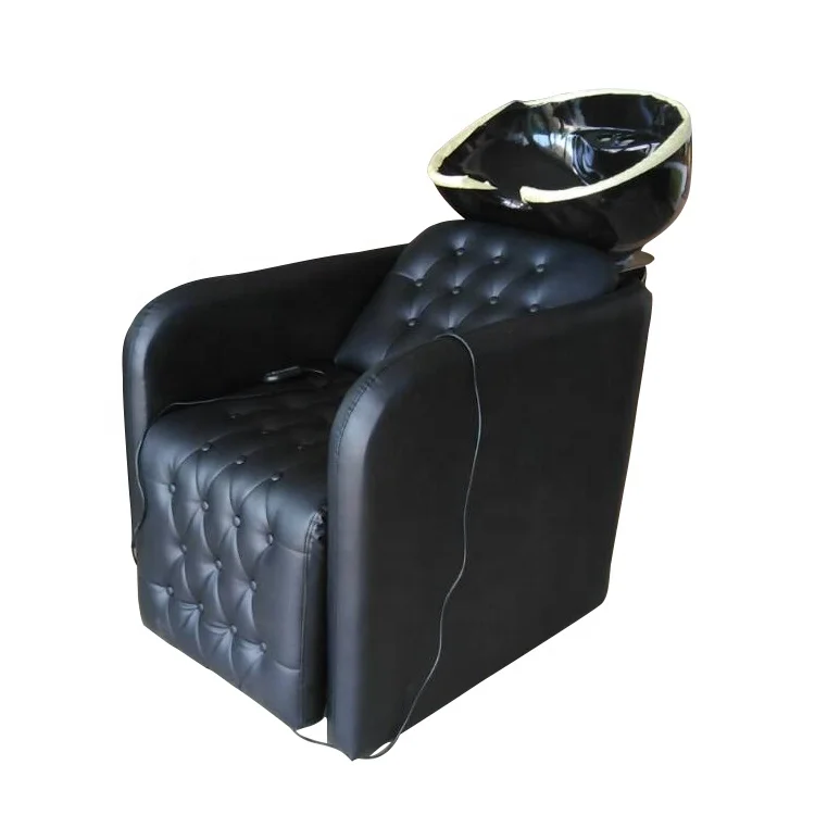 Electric Shampoo chair hair salon furniture reclining shampoo chair with footrest