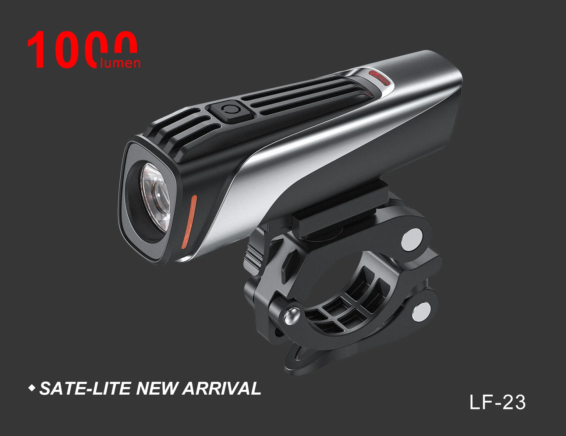 Sate-lite 1000 lumen CREE LED waterproof electric bike front light USB rechargeable bike light