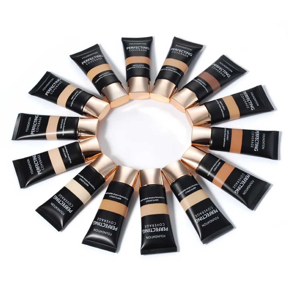 New Arrival High Quality Makeup Foundation OEM Full Coverage Longlasting Liquid Liquid Foundation