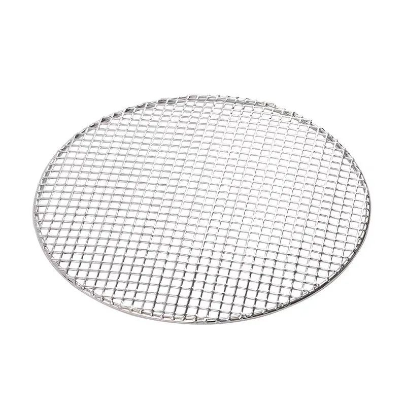 Hot sale grill indoor and outdoor charcoal fire galvanized wire mesh round disposable barbecue net