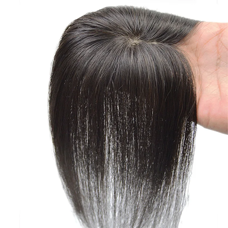 Китайский парик на шелковой основе, китайские Сменные волосы Remy, женский парик с зажимами (1600231754646)