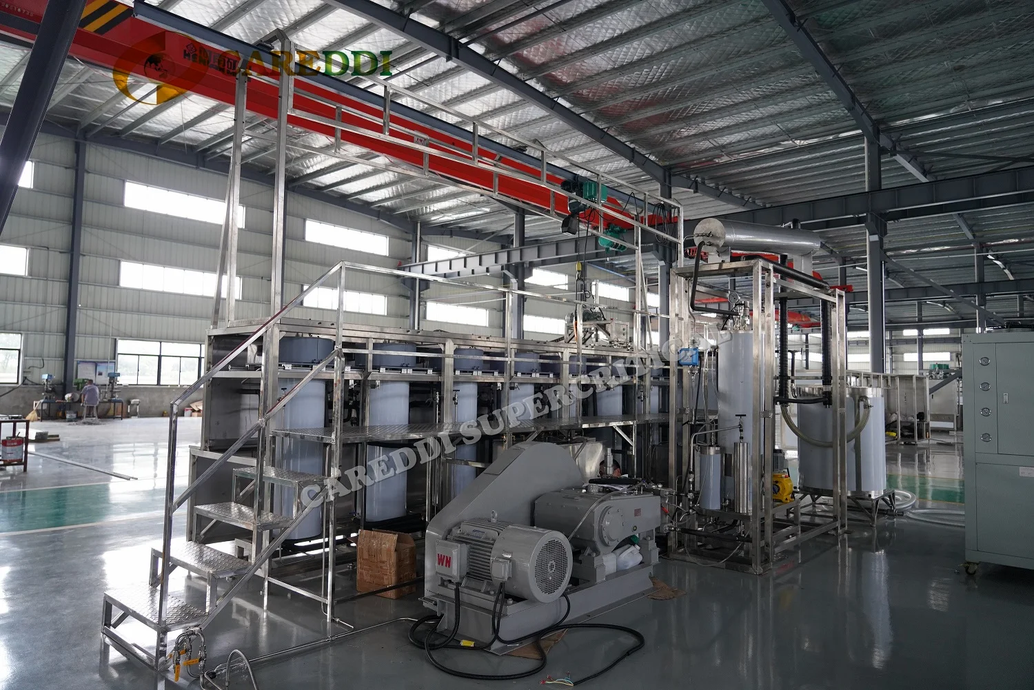 CAREDDI 300L Supercritical CO2 Extraction Machine Vanilla orchid Extraction Machine