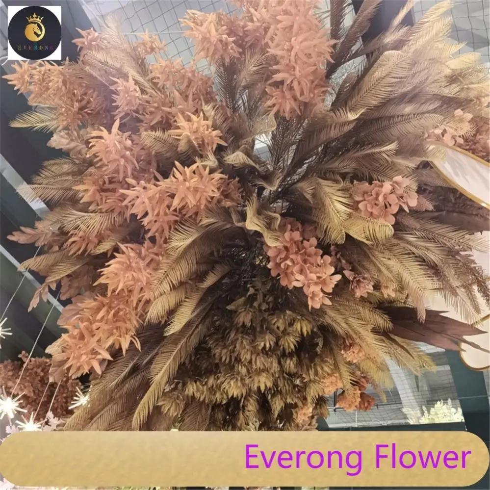 Plastic Artificial Plant Home Decor Flowers Artificial Leaves Cycas Leaf